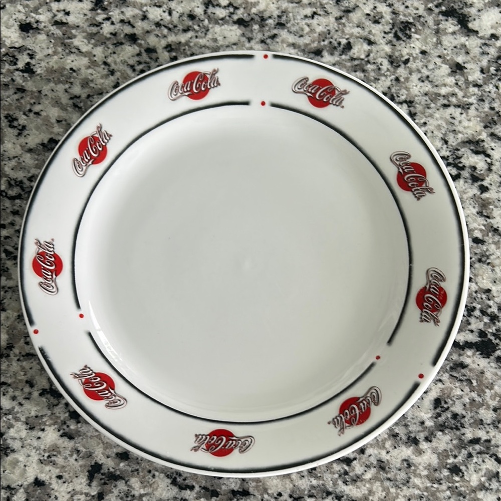 Coca Cola Plate 10” Made by Sakura.